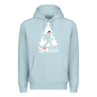Blue Mist bigfoot christmas shirt Premium Hoodie - DesigneFamous