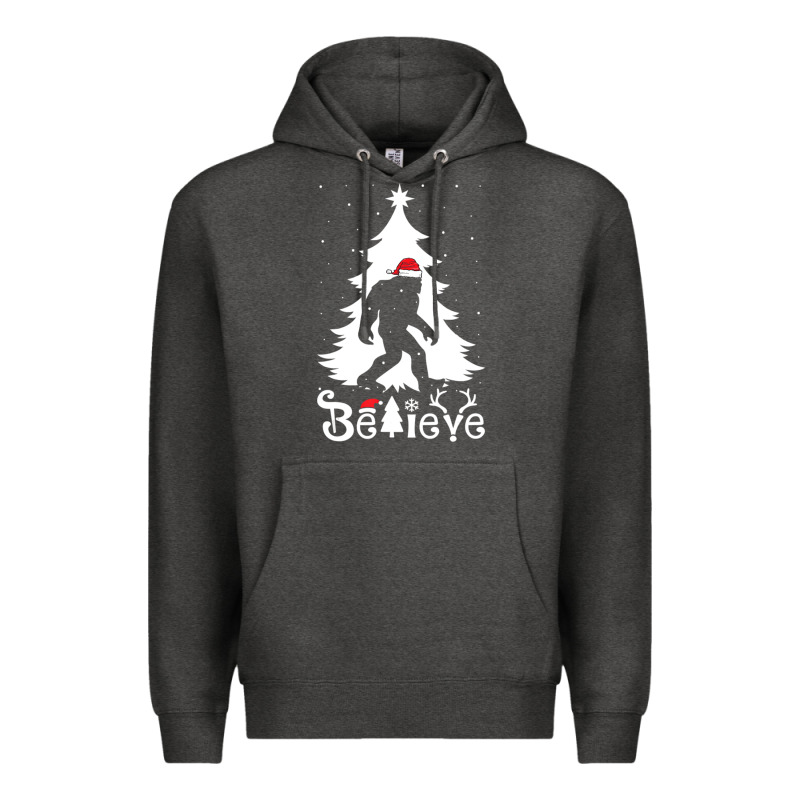 Bigfoot Christmas Shirt Premium Hoodie by DesigneFamous | Teevron