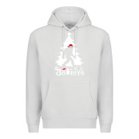 Dove Grey bigfoot christmas shirt Premium Hoodie - DesigneFamous