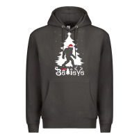 Smoke bigfoot christmas shirt Premium Hoodie - DesigneFamous