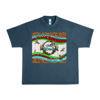 Midnight Navy winter blessings leopard Urban Heavy Tee - LillyAllenDesigns
