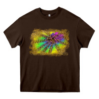 Chocolate Brown colorful glitter leopard background Heavy Core Tee - RanaPortraitStore