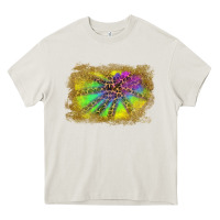 Cream colorful glitter leopard background Heavy Core Tee - RanaPortraitStore