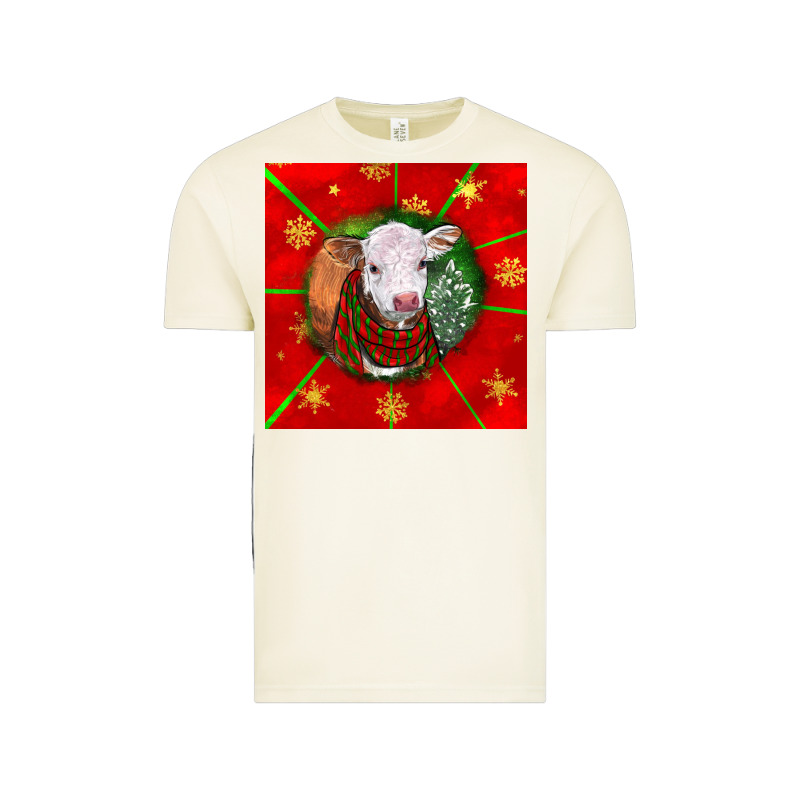 Christmas Hereford Calf Vintage Tee by LillyAllenDesigns | Teevron