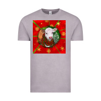 Vintage Zinc christmas hereford calf Vintage Tee - LillyAllenDesigns