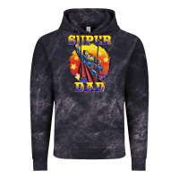 Cloud Black super dad Vintage Hoodie - BarkalooDesign