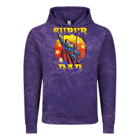 Cloud Purple super dad Vintage Hoodie - BarkalooDesign