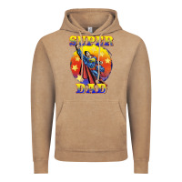 Vintage Coffee super dad Vintage Hoodie - BarkalooDesign