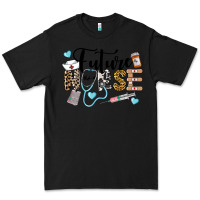 Black Western Future Nurse Premium Tee - LillyAllenDesigns