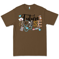 Cacao Western Future Nurse Premium Tee - LillyAllenDesigns