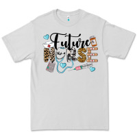 Dove Grey Western Future Nurse Premium Tee - LillyAllenDesigns