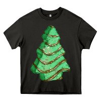 Asphalt green christmas cake Heavy Core Tee - FaDigitalArtStudio