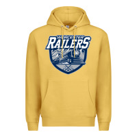 Antique Gold worcester railers Premium Hoodie - DesigneFamous
