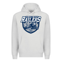 Dove Grey worcester railers Premium Hoodie - DesigneFamous