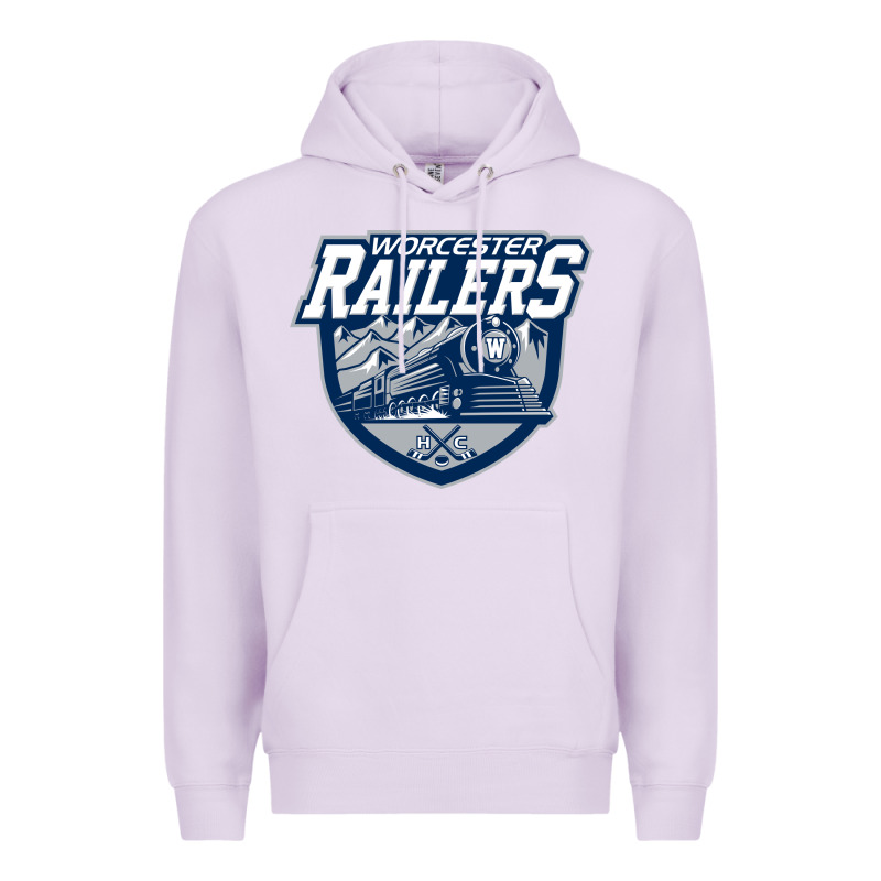 Worcester Railers Premium Hoodie by DesigneFamous | Teevron