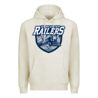 Oatmeal Heather worcester railers Premium Hoodie - DesigneFamous