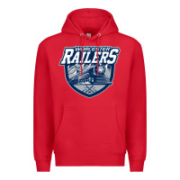 Red worcester railers Premium Hoodie - DesigneFamous