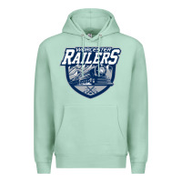 Seafoam worcester railers Premium Hoodie - DesigneFamous