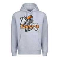 Heather Grey omaha lancers Premium Hoodie - DesigneFamous
