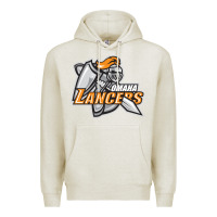 Oatmeal Heather omaha lancers Premium Hoodie - DesigneFamous