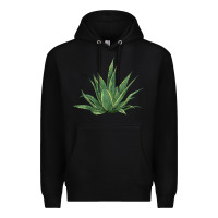 Black cactus Premium Hoodie - BarkalooDesign
