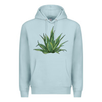 Blue Mist cactus Premium Hoodie - BarkalooDesign