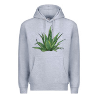 Heather Grey cactus Premium Hoodie - BarkalooDesign