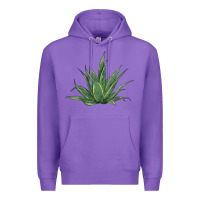 Purple cactus Premium Hoodie - BarkalooDesign