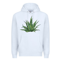 White cactus Premium Hoodie - BarkalooDesign