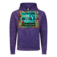 Cloud Purple the future of the world is in my classroom mousepad Vintage Hoodie - BarkalooDesign