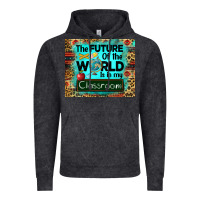 Vintage Black the future of the world is in my classroom mousepad Vintage Hoodie - BarkalooDesign
