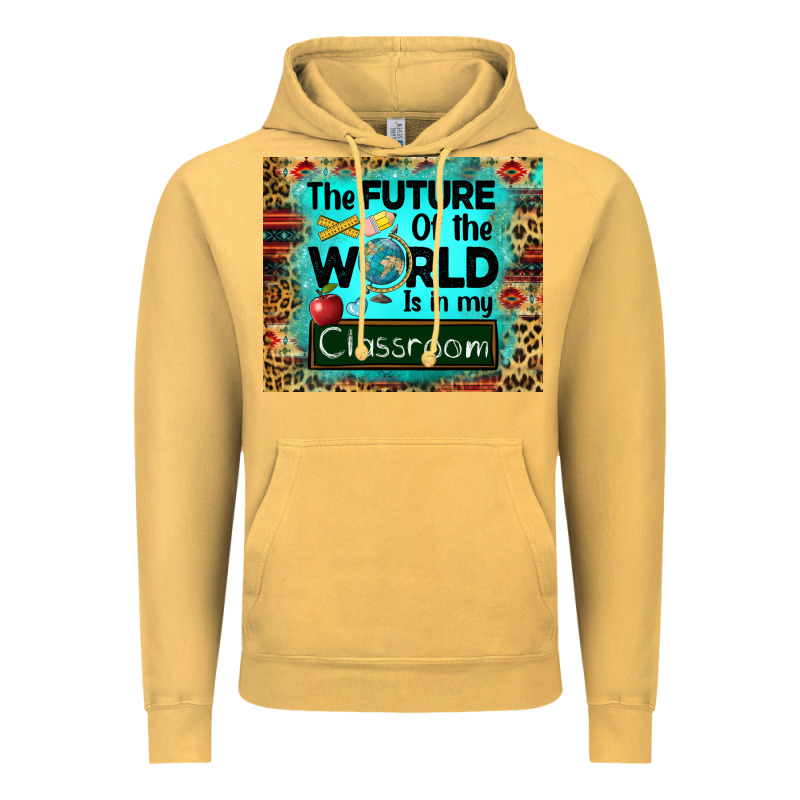 The Future Of The World Is In My Classroom Mousepad Vintage Hoodie by BarkalooDesign | Teevron
