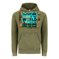 Vintage Olive the future of the world is in my classroom mousepad Vintage Hoodie - BarkalooDesign