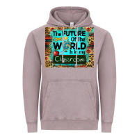 Vintage Zinc the future of the world is in my classroom mousepad Vintage Hoodie - BarkalooDesign