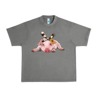Tornado baby pig with cowhide ribbon Urban Heavy Tee - RanaPortraitStore