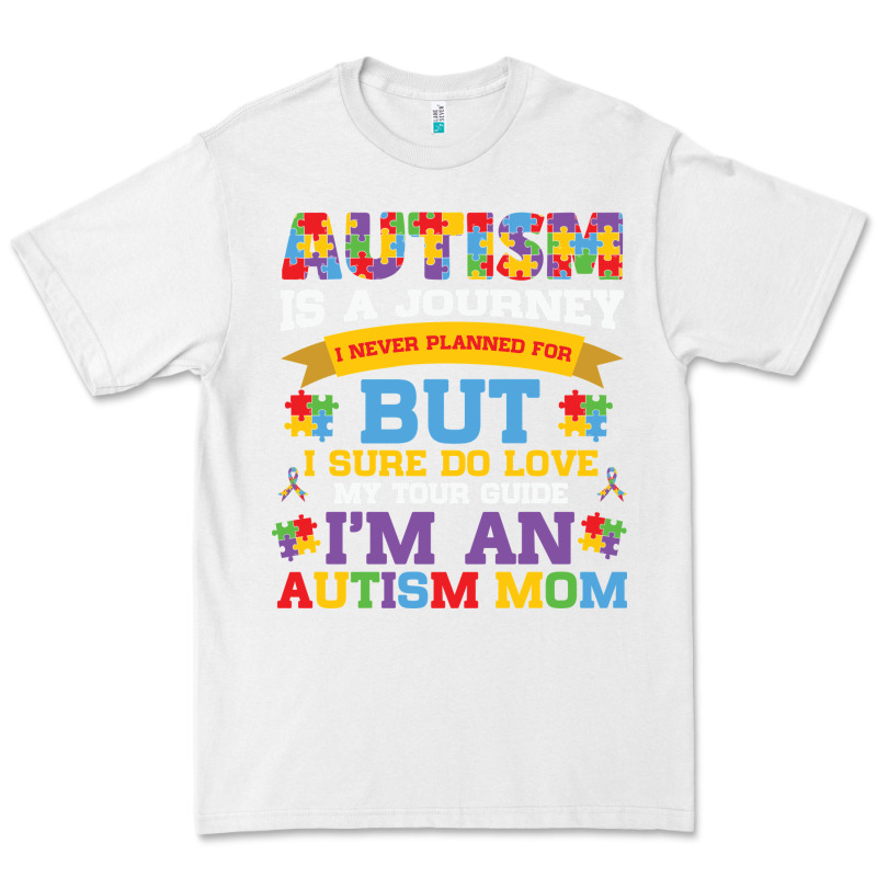 Lil Autism Mom Premium Tee by CowhideDigitalArt | Teevron