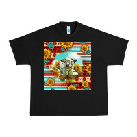 Black Charolais Calf Gemstone Urban Heavy Tee - LillyAllenDesigns