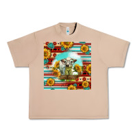 Burro Charolais Calf Gemstone Urban Heavy Tee - LillyAllenDesigns