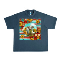 Midnight Navy Charolais Calf Gemstone Urban Heavy Tee - LillyAllenDesigns