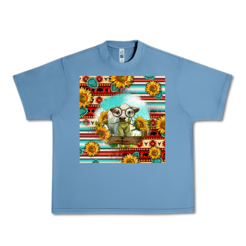 Charolais Calf Gemstone Urban Heavy Tee by LillyAllenDesigns | Teevron