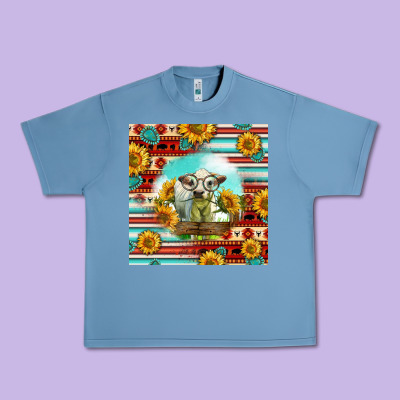 Charolais Calf Gemstone Urban Heavy Tee Designed By Lillyallendesigns