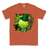 Copper St. Patrick's Day Tennis Classic Tee - FaDigitalArtStudio