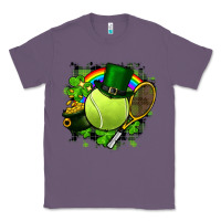 Lavender St. Patrick's Day Tennis Classic Tee - FaDigitalArtStudio