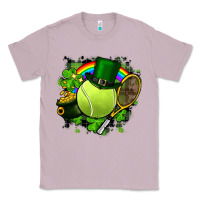 Lilac St. Patrick's Day Tennis Classic Tee - FaDigitalArtStudio