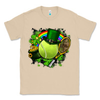 Mushroom St. Patrick's Day Tennis Classic Tee - FaDigitalArtStudio