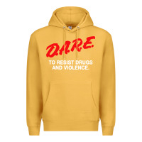 Mustard d a r e anti drugs Premium Hoodie - DesigneFamous