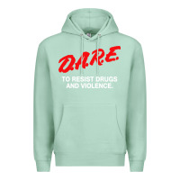 Seafoam d a r e anti drugs Premium Hoodie - DesigneFamous
