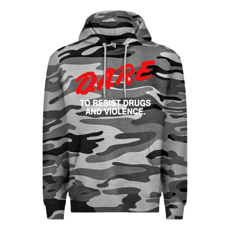 D A R E Anti Drugs Premium Hoodie by DesigneFamous | Teevron