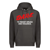 Smoke d a r e anti drugs Premium Hoodie - DesigneFamous