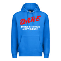True Royal d a r e anti drugs Premium Hoodie - DesigneFamous